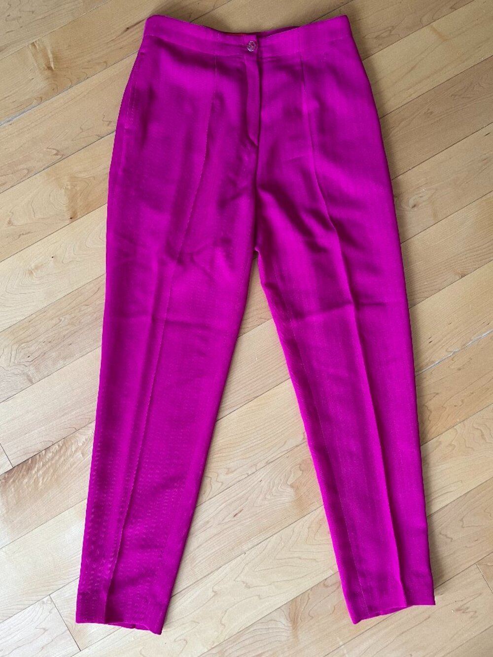 Bazar de Christian Lacroix Magenta Wool Pants